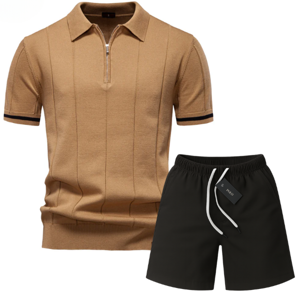 Classic Knit Polo Premium Set