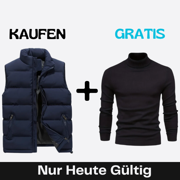 Weste + GRATIS Pullover (RÄUMUNGSVERKAUF)