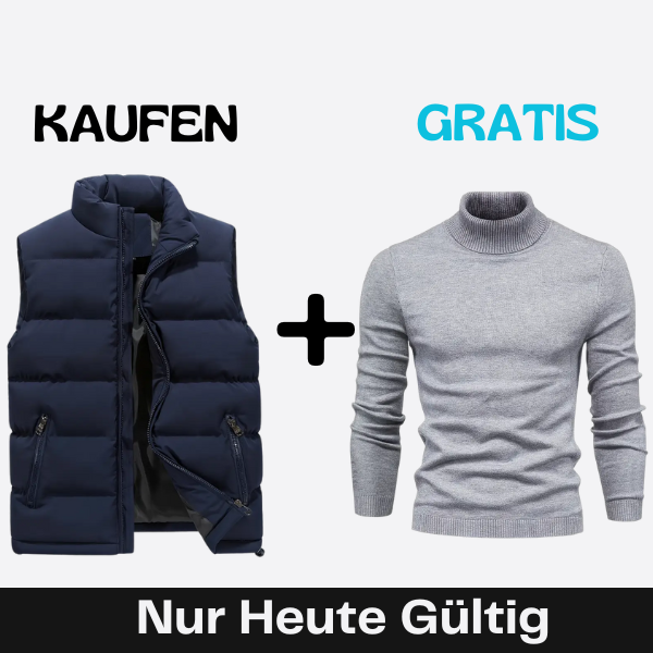 Weste + GRATIS Pullover (RÄUMUNGSVERKAUF)
